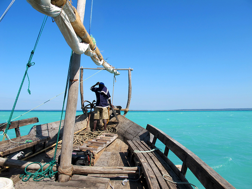 Traditional Mozambique Dhow Sunset Dhow Safari